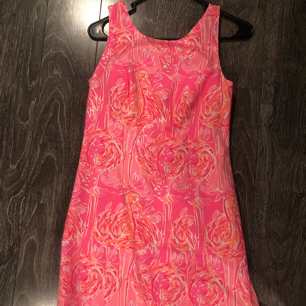 Lily Pulitzer Flamingo dress